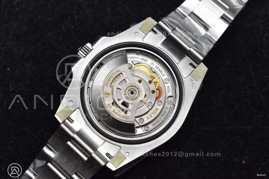 BLRO Edition 1:1 Gain Oyster Meteorite Best Master 930 Factory Dial VR3285 Weight on Gold Real II CHS 126719 Breathable Bracelet GMT 0821